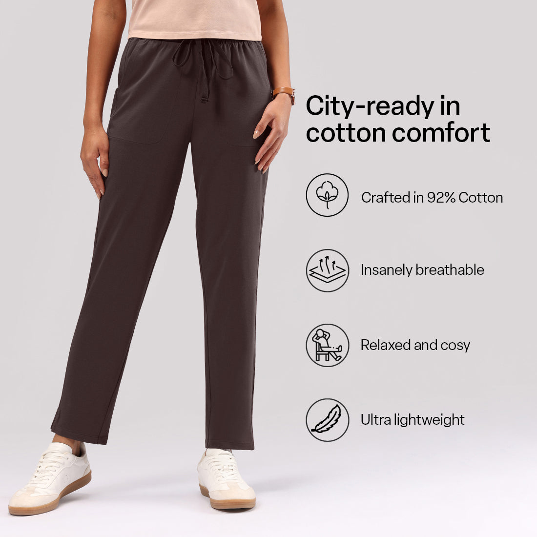 Groove-in Cotton Joggers