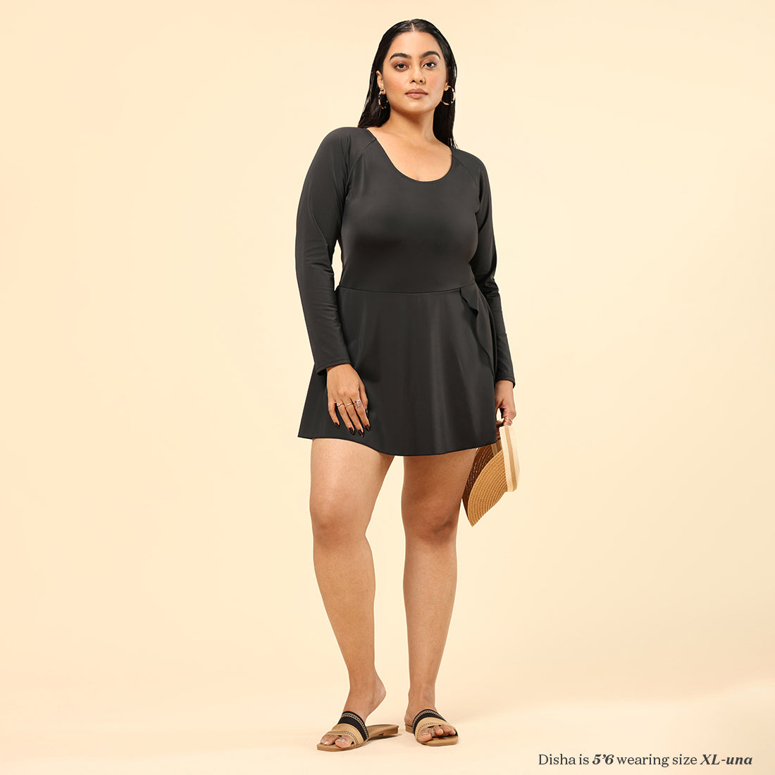The Bliss Swim Full Sleeve Dress