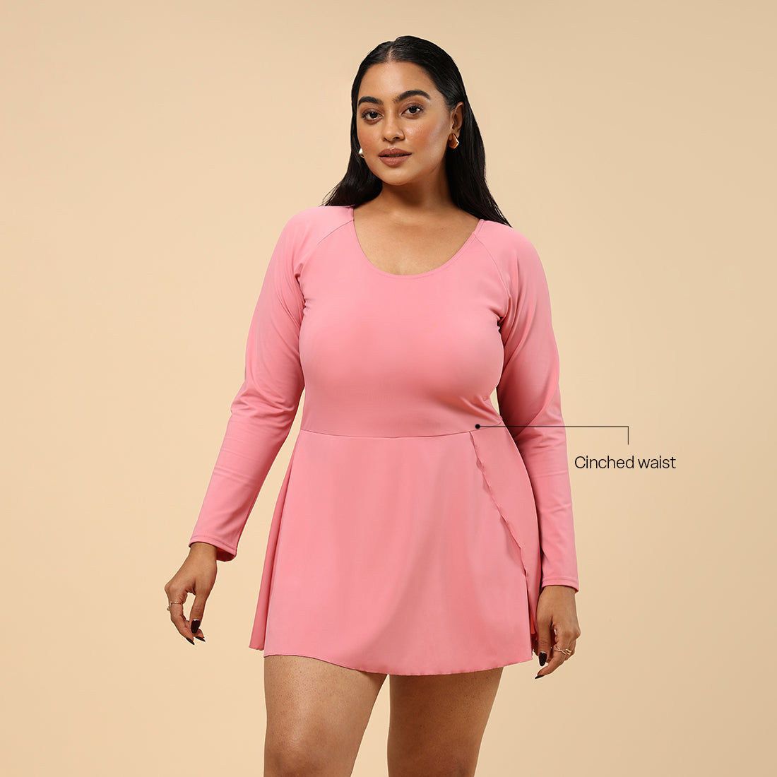 The Bliss Swim Full Sleeve Dress
