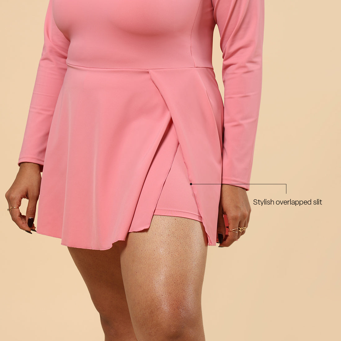 The Bliss Swim Full Sleeve Dress