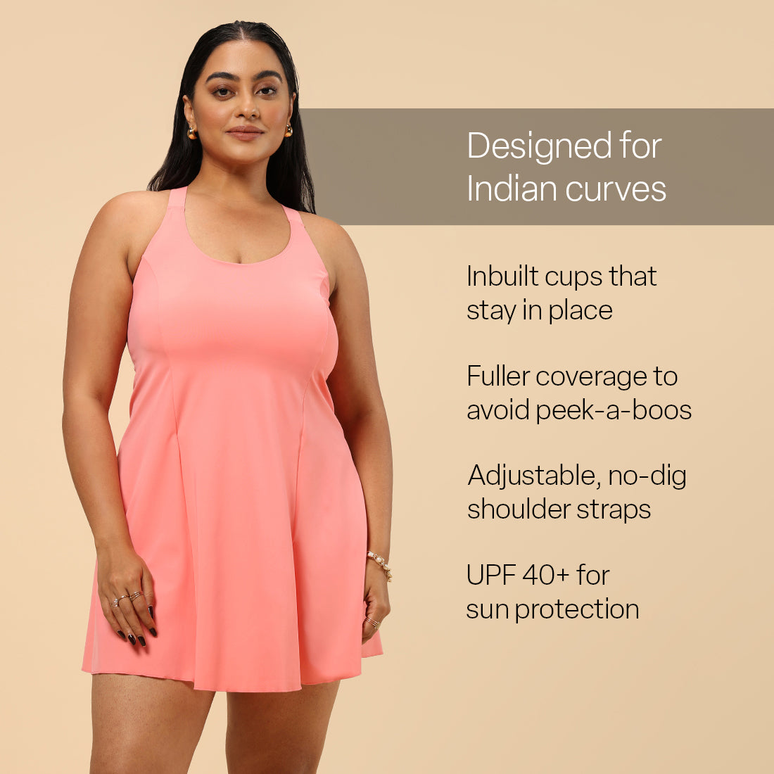 Bliss Swim Dress - Racerback