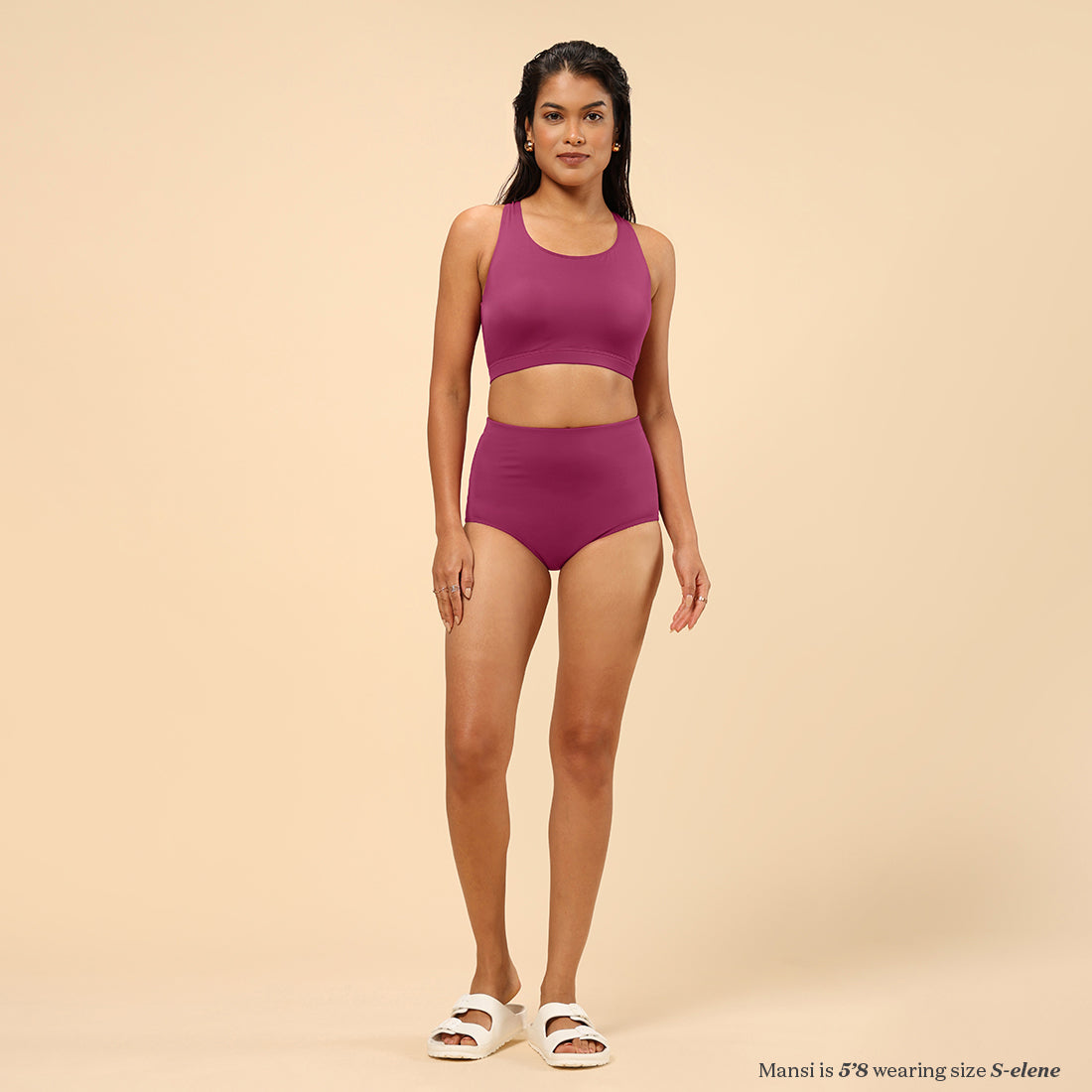 The Bliss Swim High Waisted Bottom