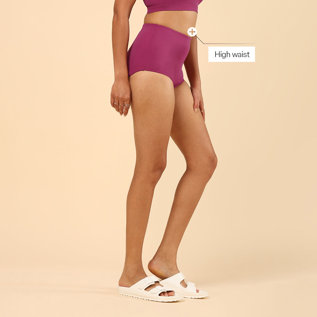 The Bliss Swim High Waisted Bottom