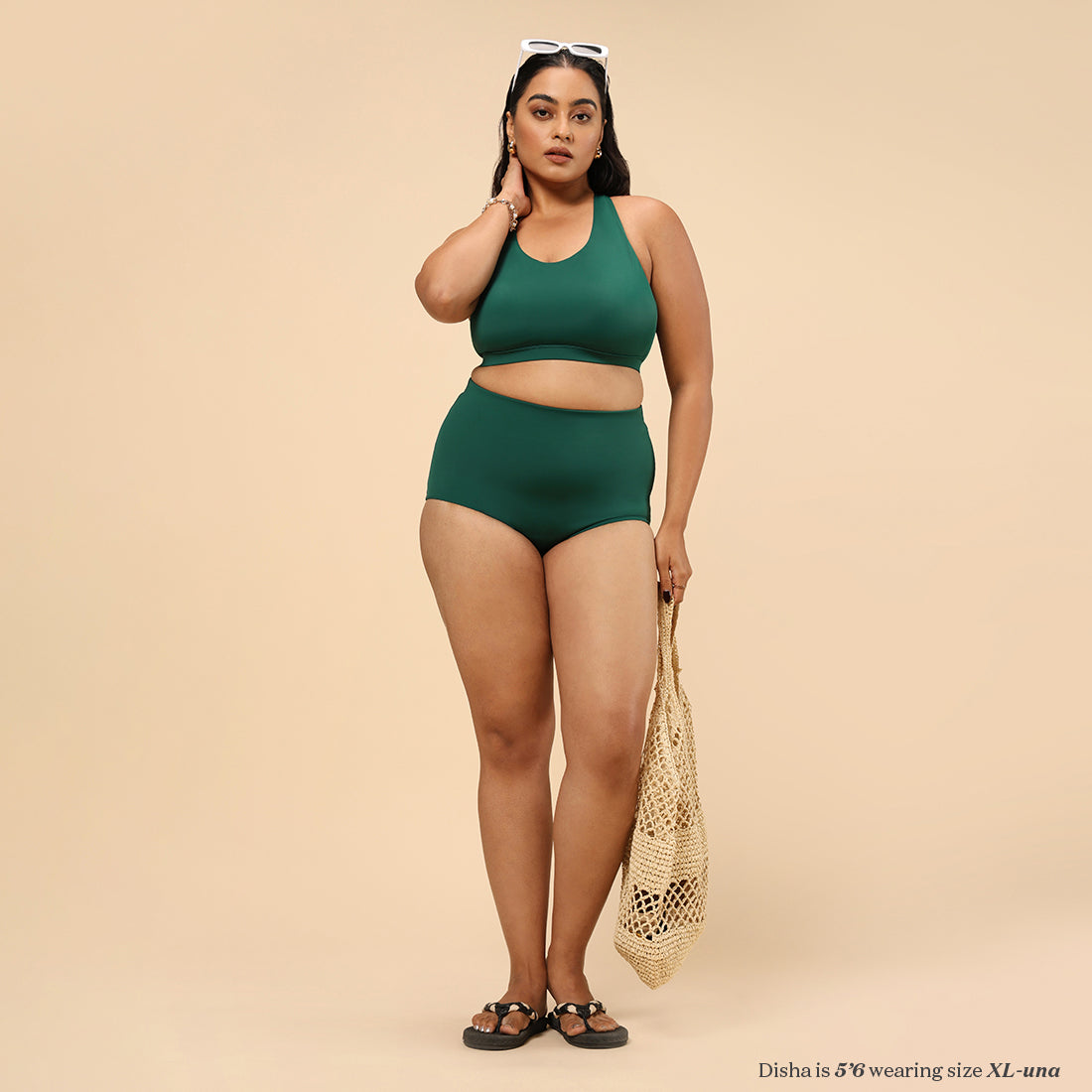 The Bliss Swim High Waisted Bottom