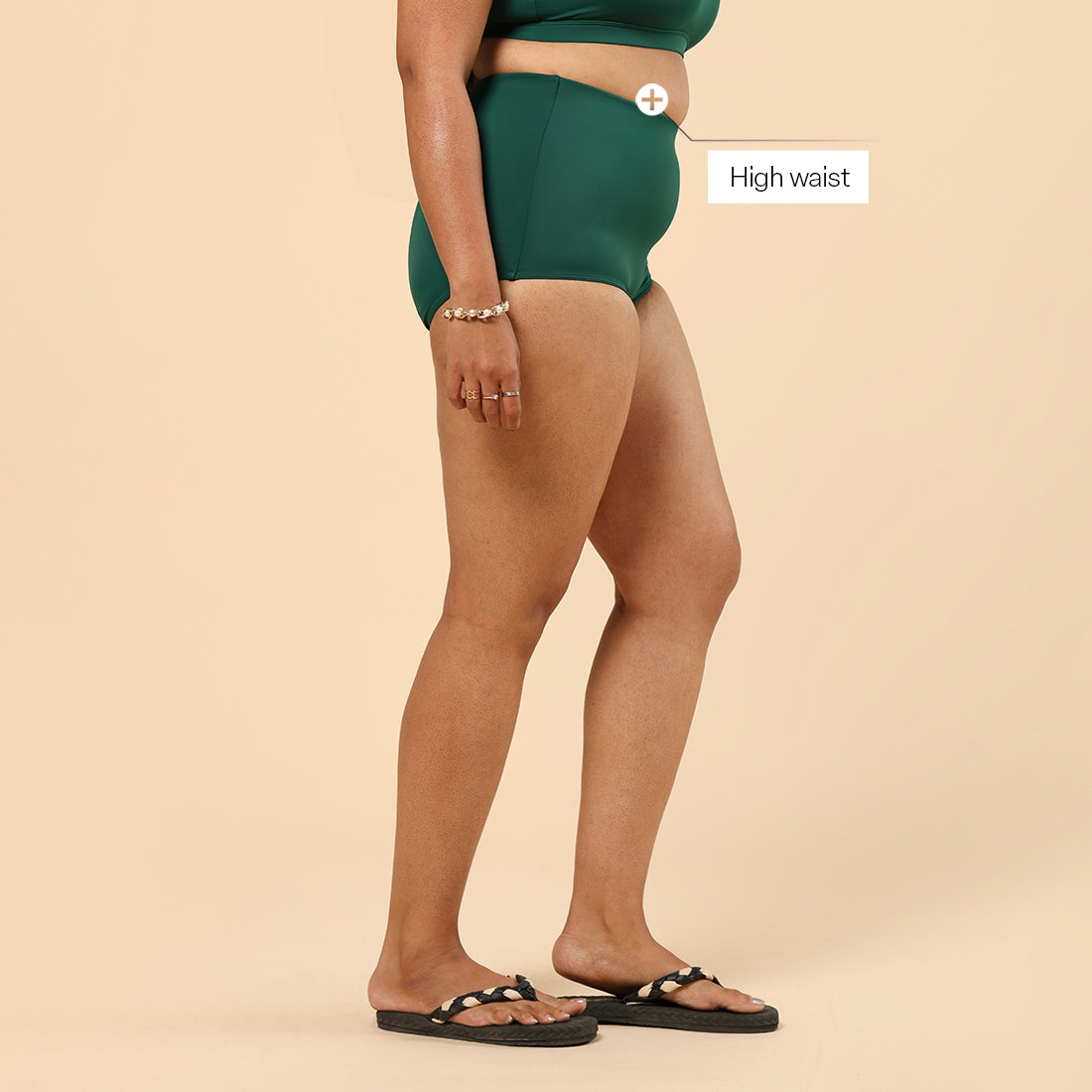 The Bliss Swim High Waisted Bottom