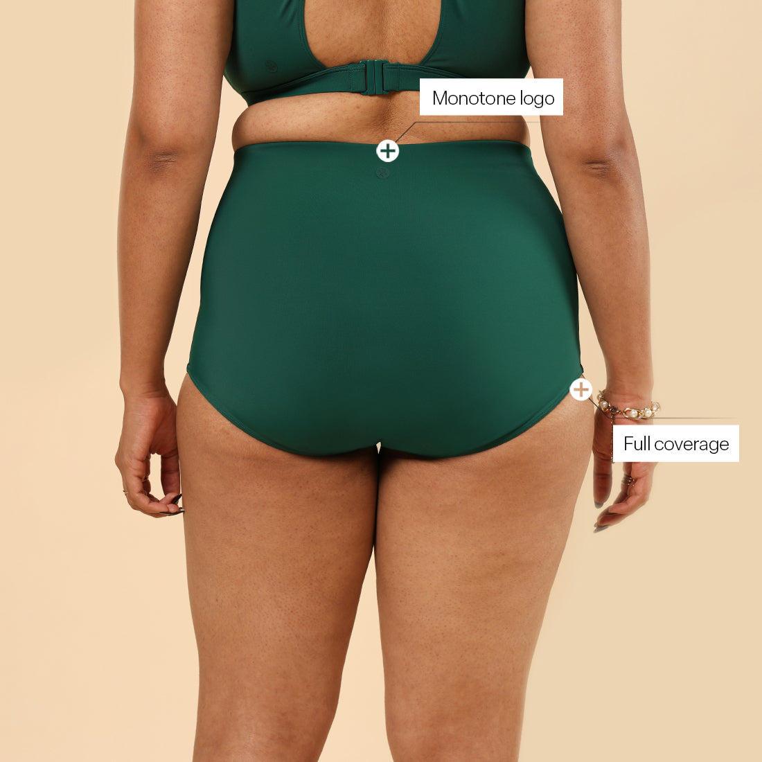 The Bliss Swim High Waisted Bottom
