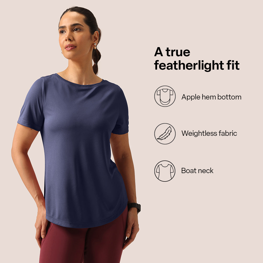CloudFlex Apple Hem Tee