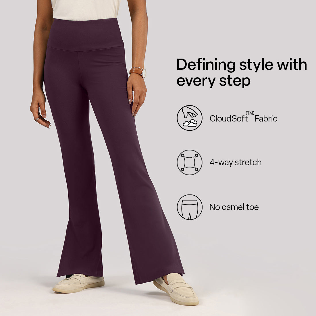 Ultimate Slit Flare Pants - Lite