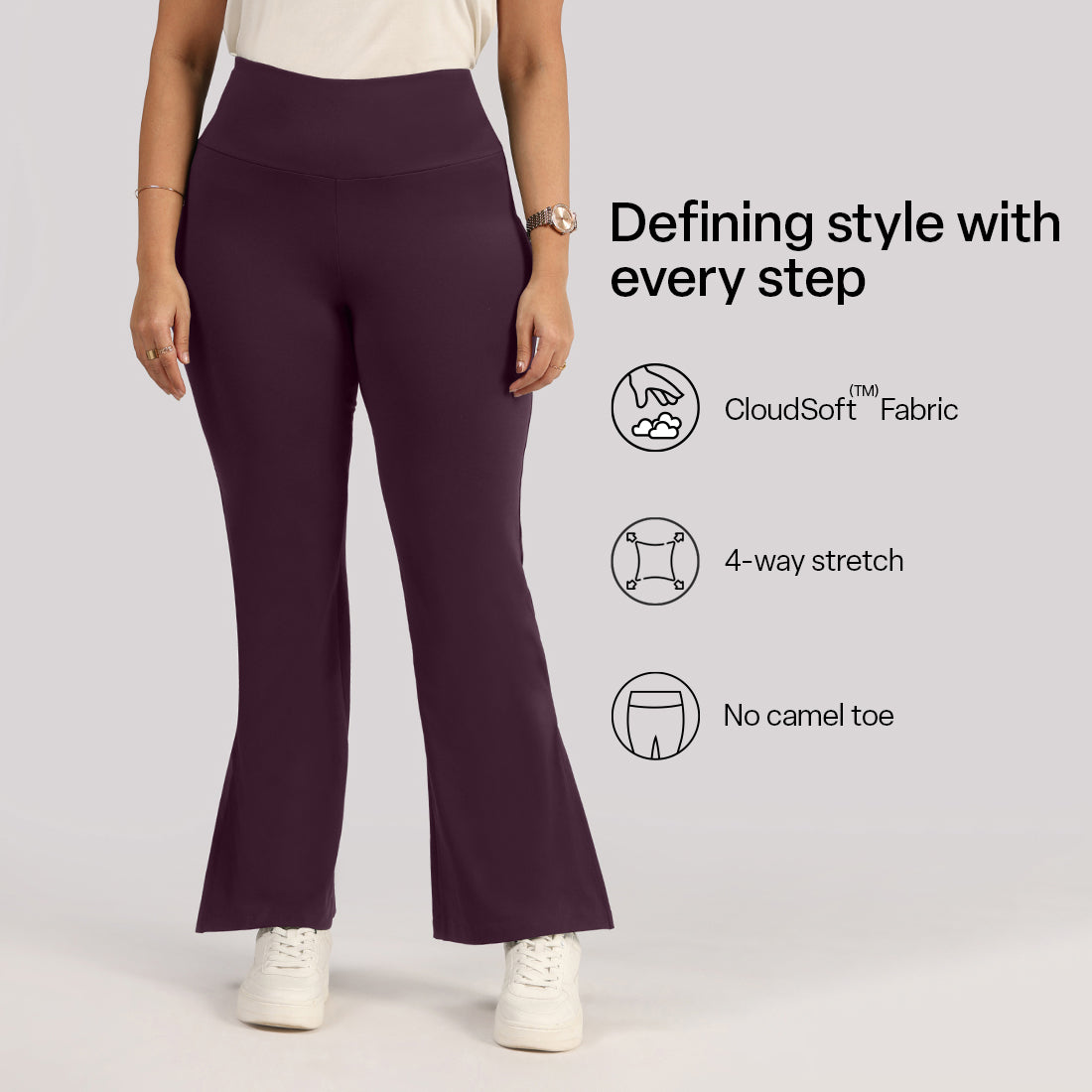 Ultimate Slit Flare Pants - Lite