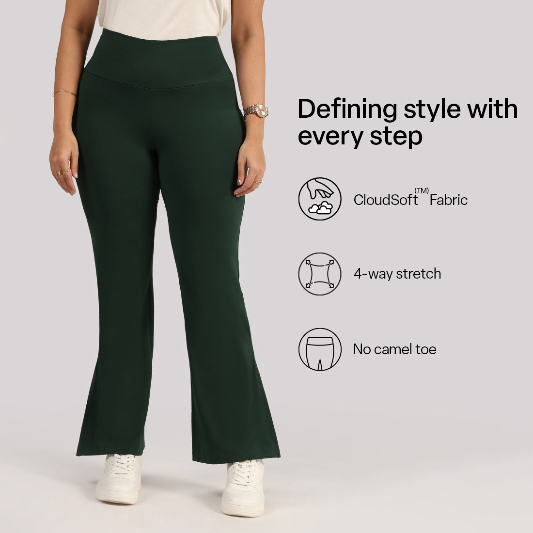 Ultimate Slit Flare Pants - Lite
