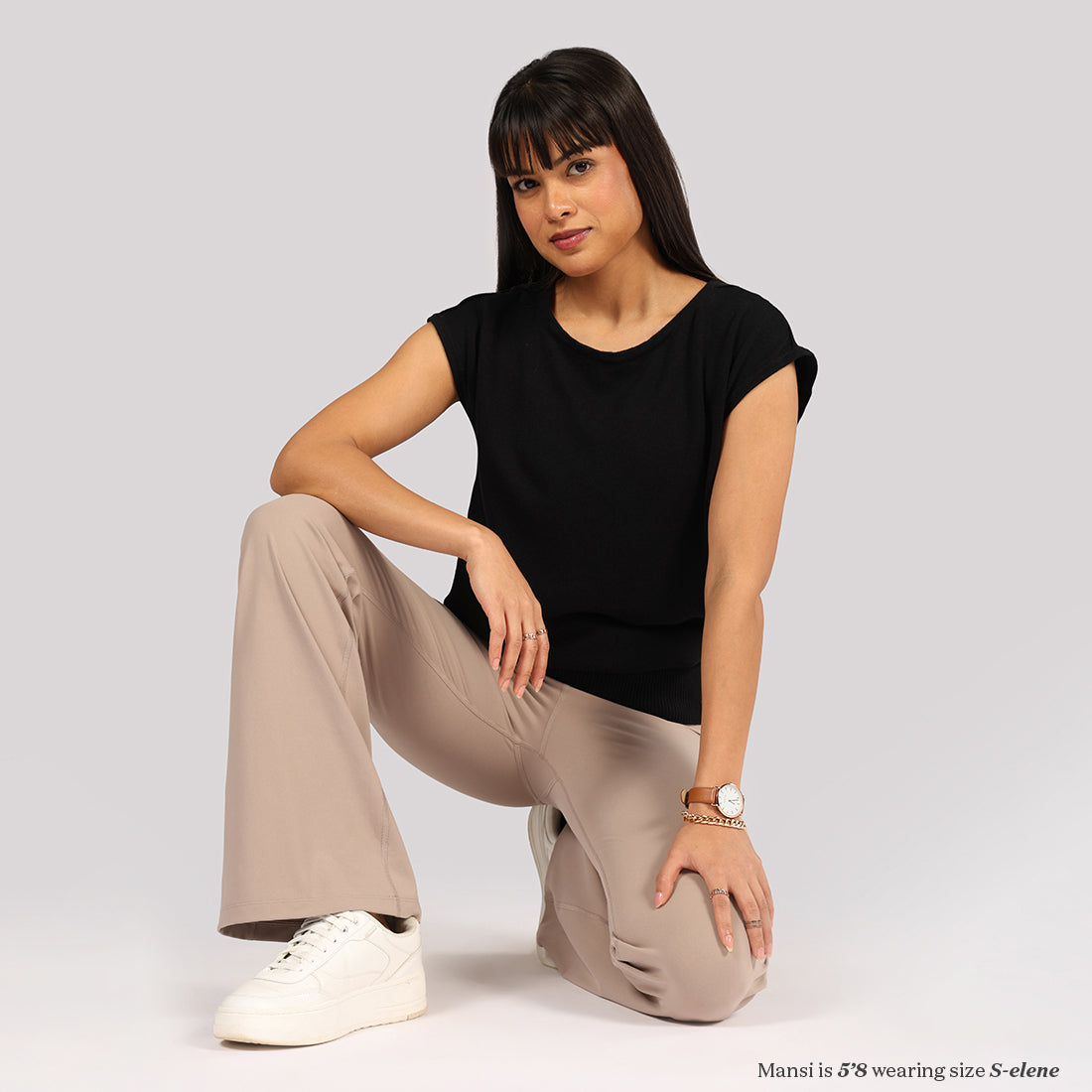 Move All Day Cap Sleeves Top
