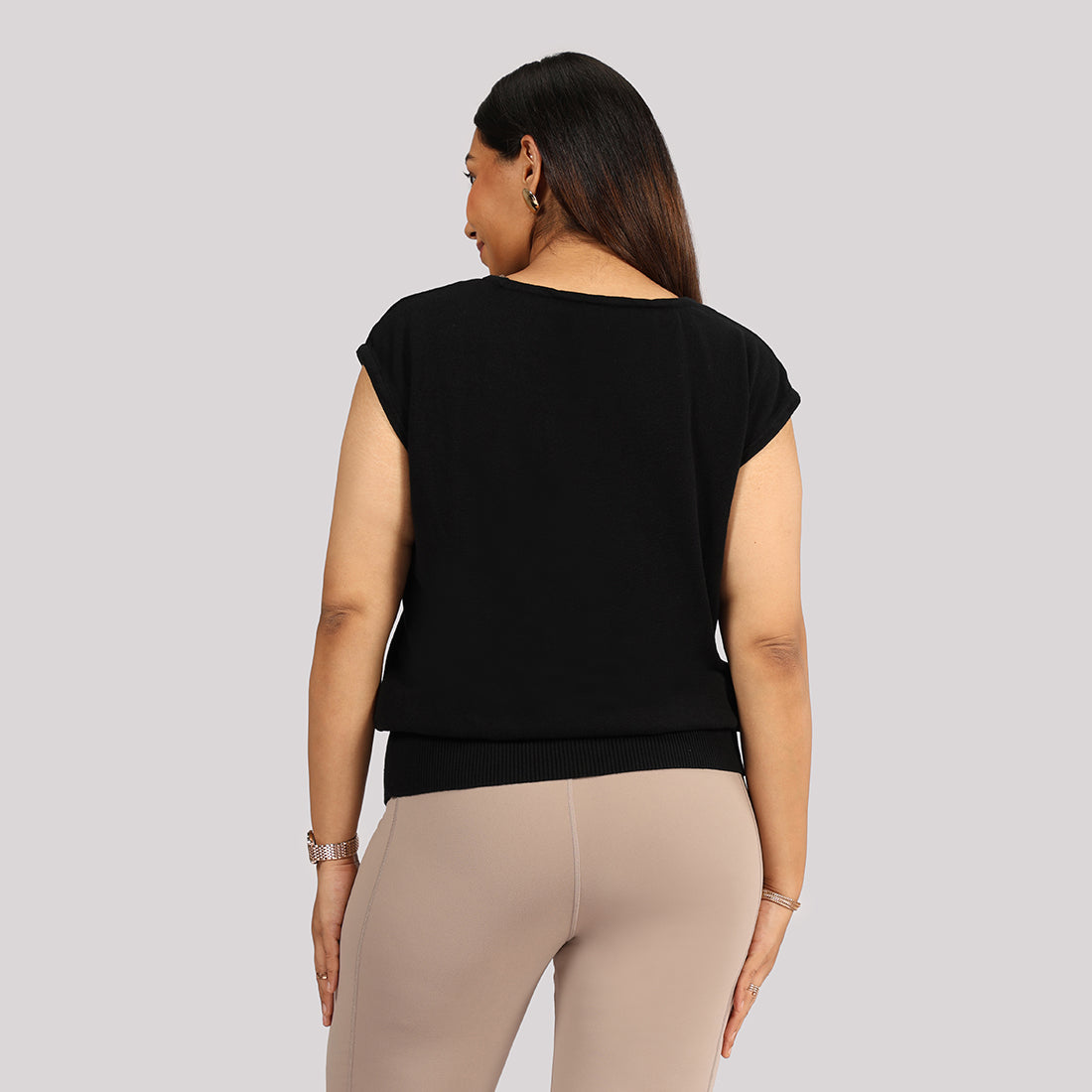 Move All Day Cap Sleeves Top