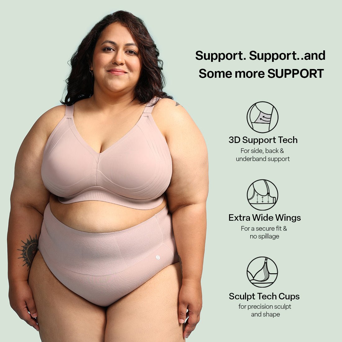 FreeDame 360° Support Bra - BlissClub