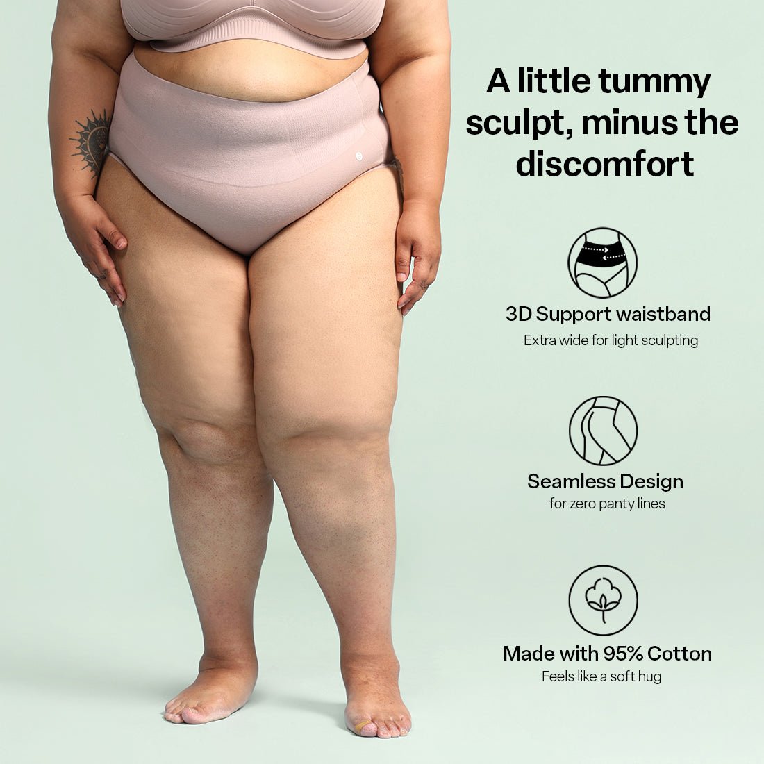 FreeDame Shape Defyne Cotton Panty - BlissClub