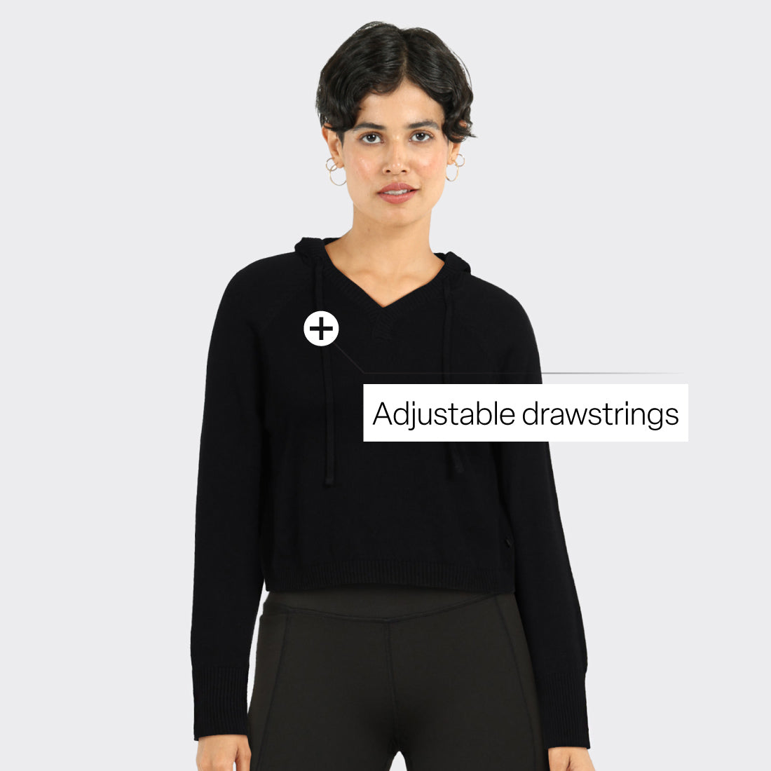 The Move All Day Hoodie - Crop