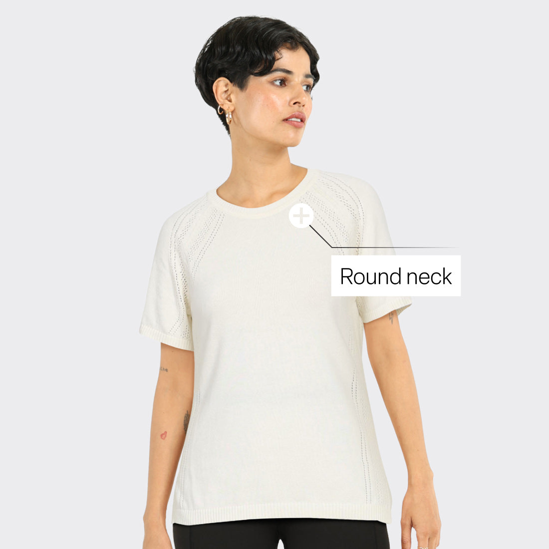 Move All Day Pointelle Top