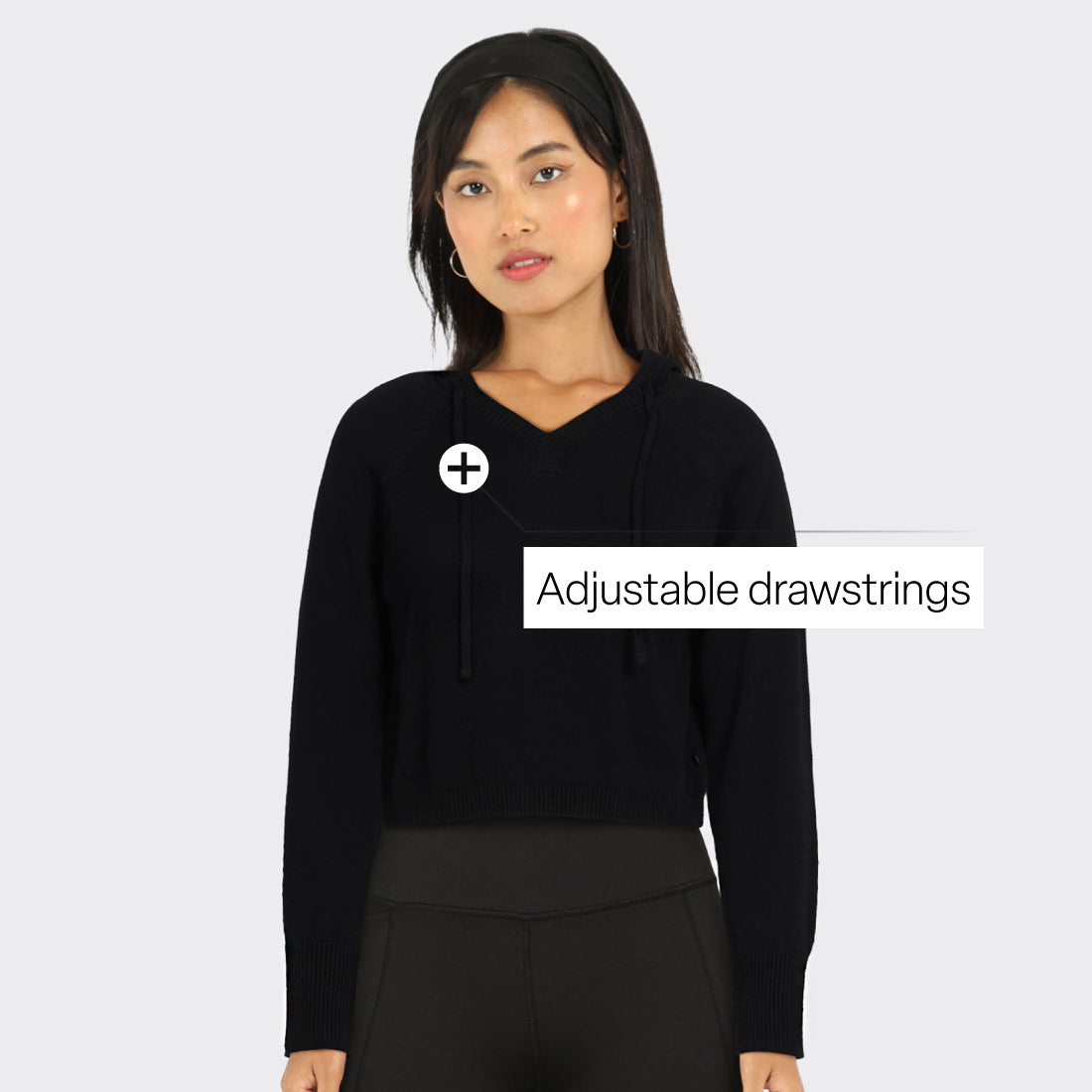 The Move All Day Hoodie - Crop
