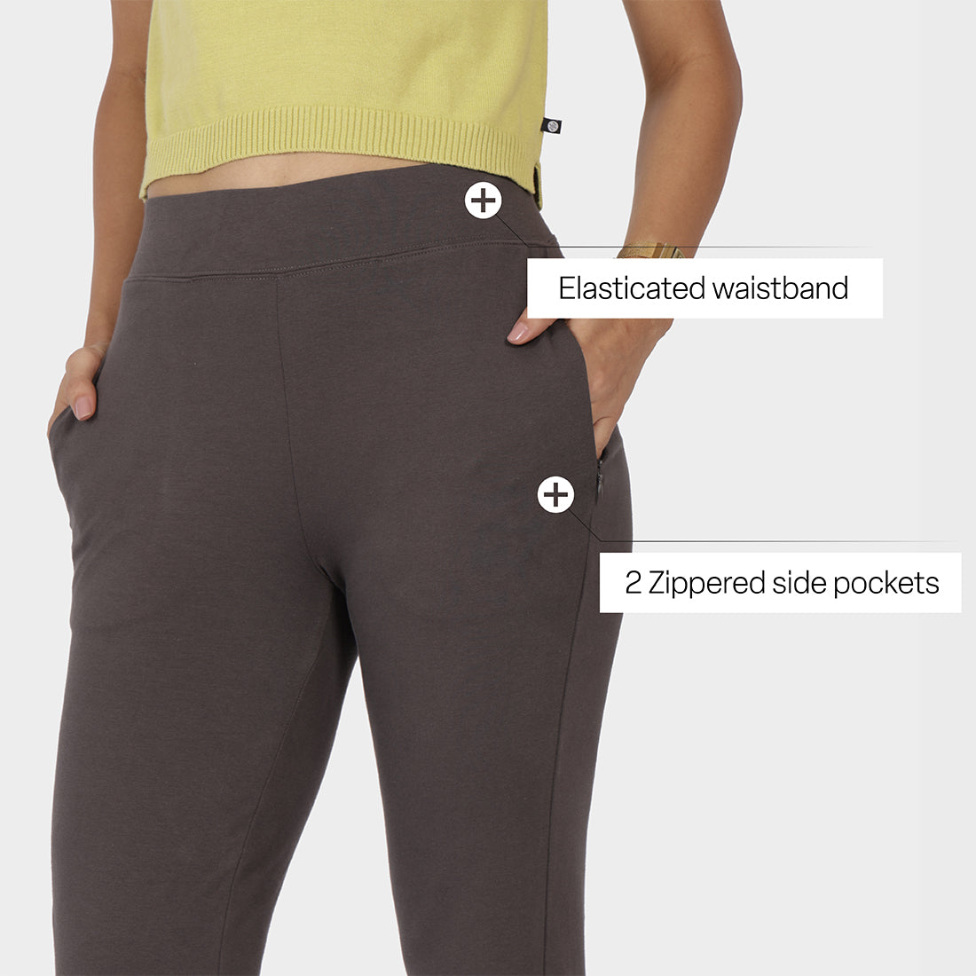 AM:PM Cotton Straight Pants Tall