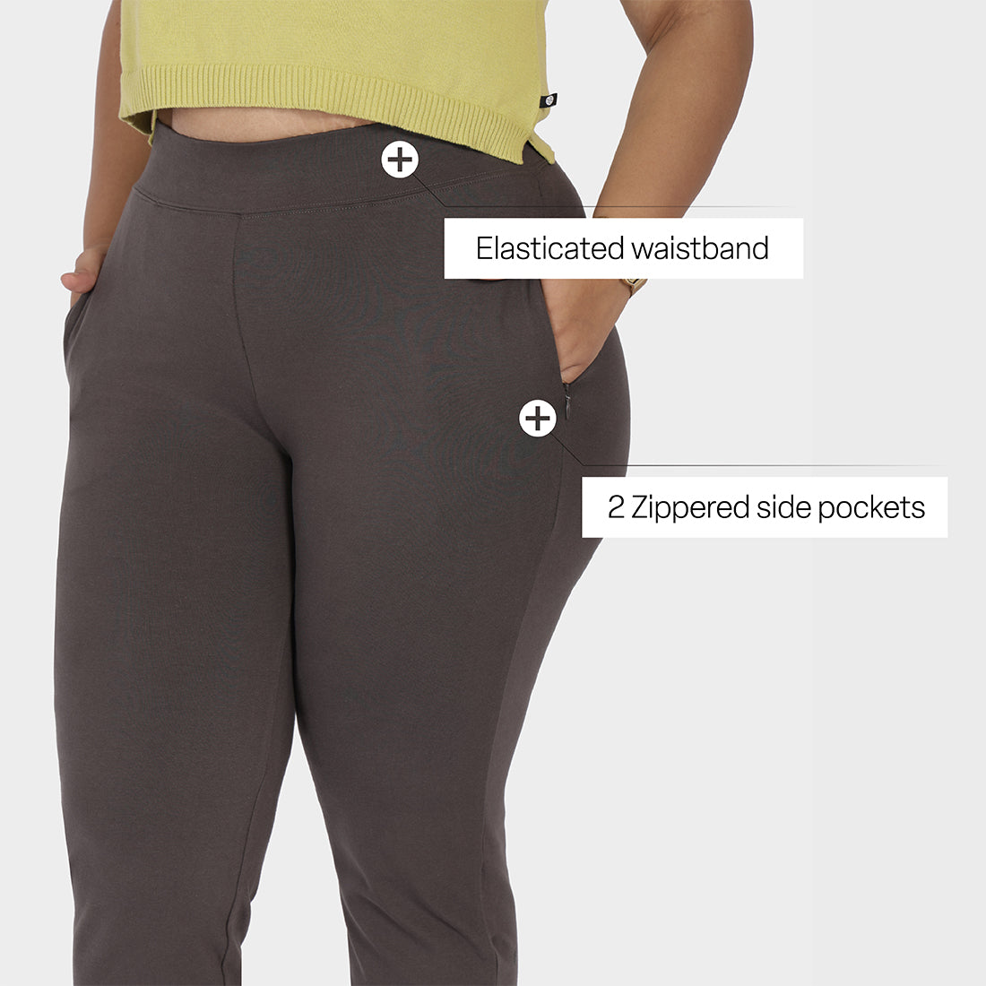AM:PM Cotton Straight Pants Tall