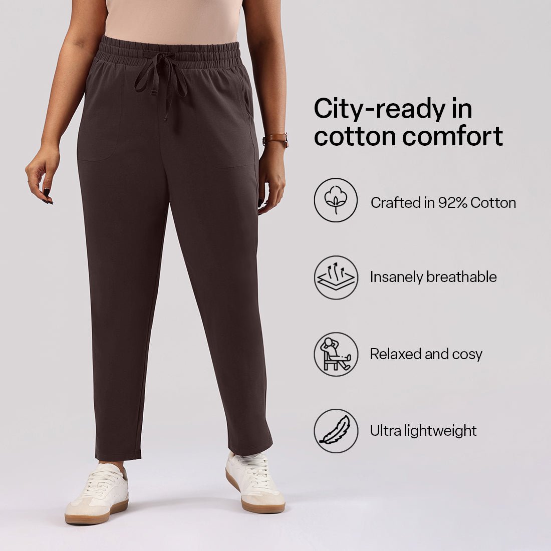 Groove-in Cotton Joggers - BlissClub