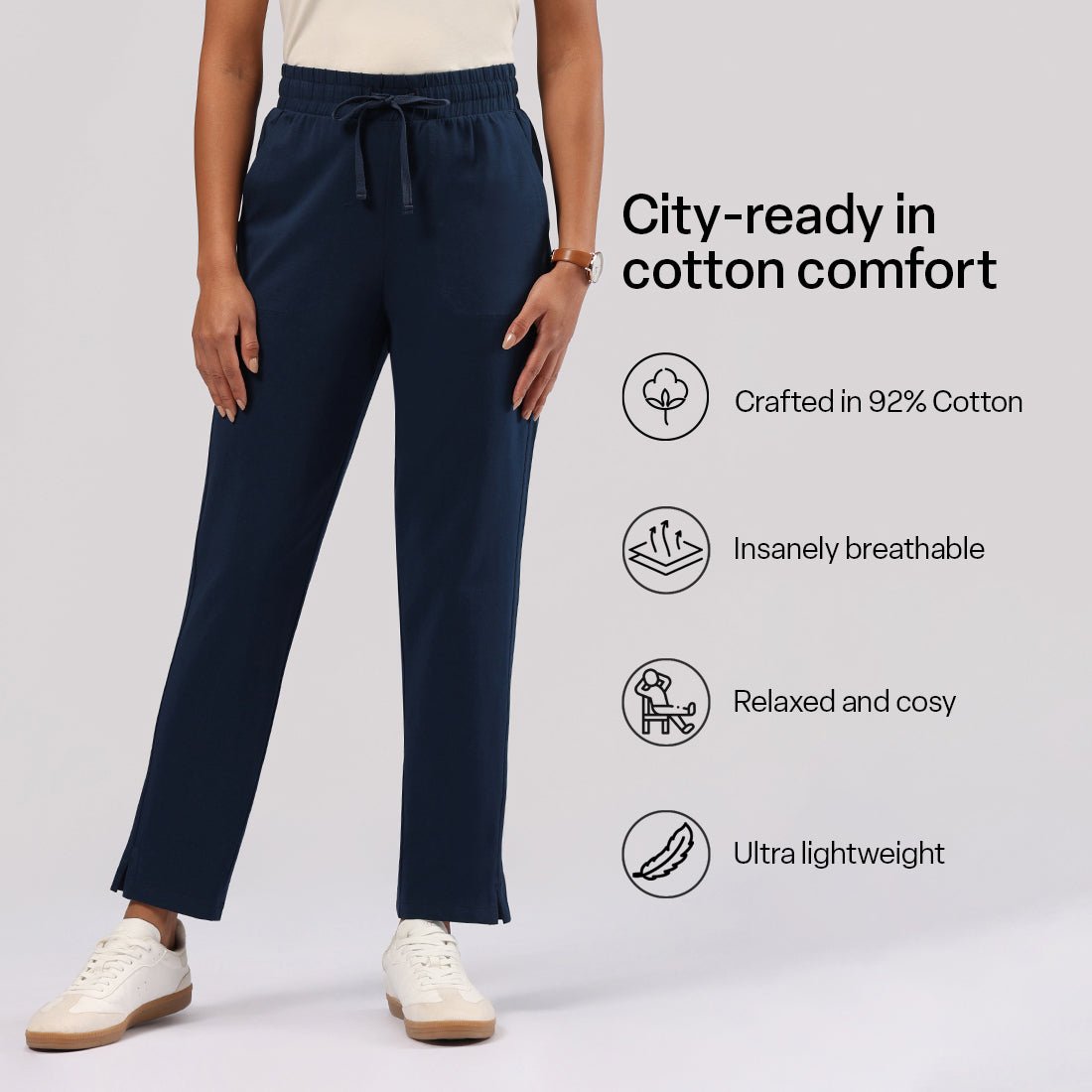 Groove-in Cotton Joggers - BlissClub