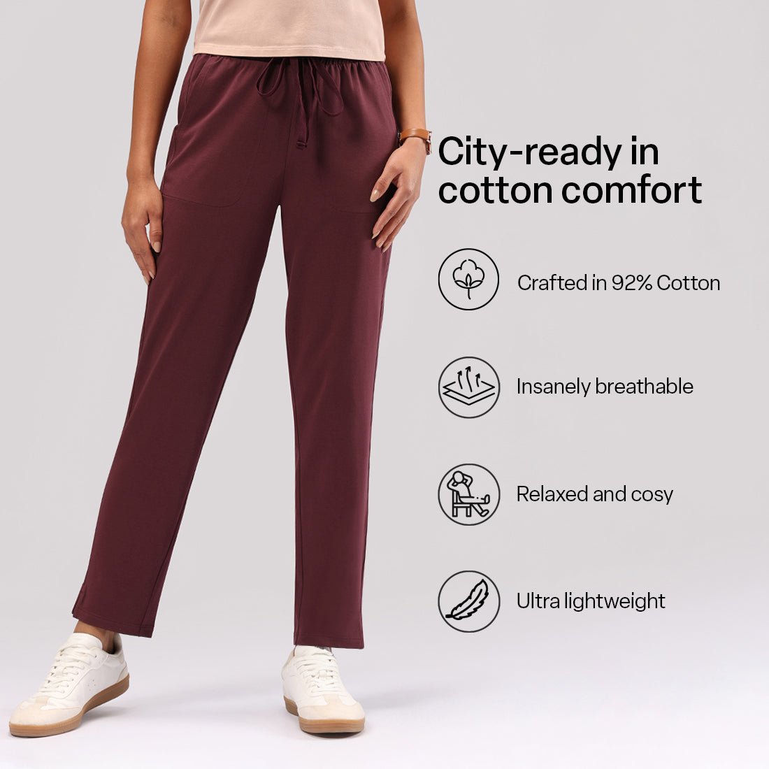 Groove-in Cotton Joggers - BlissClub