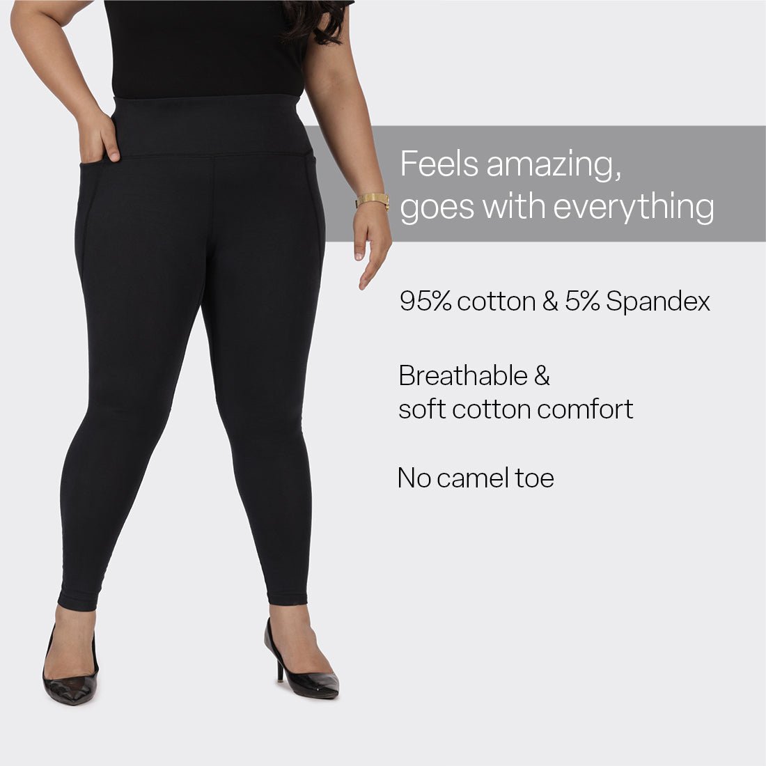 Groove-In Cotton Leggings - BlissClub