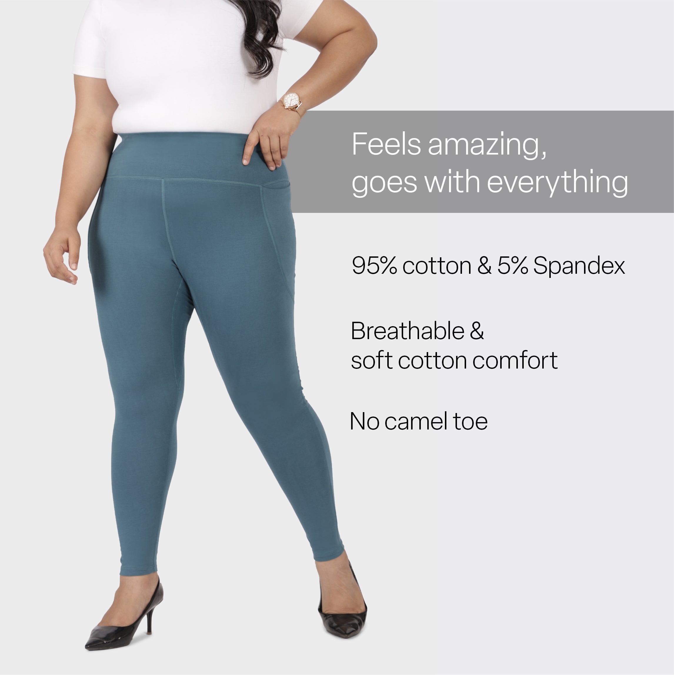 Groove-In Cotton Leggings - BlissClub
