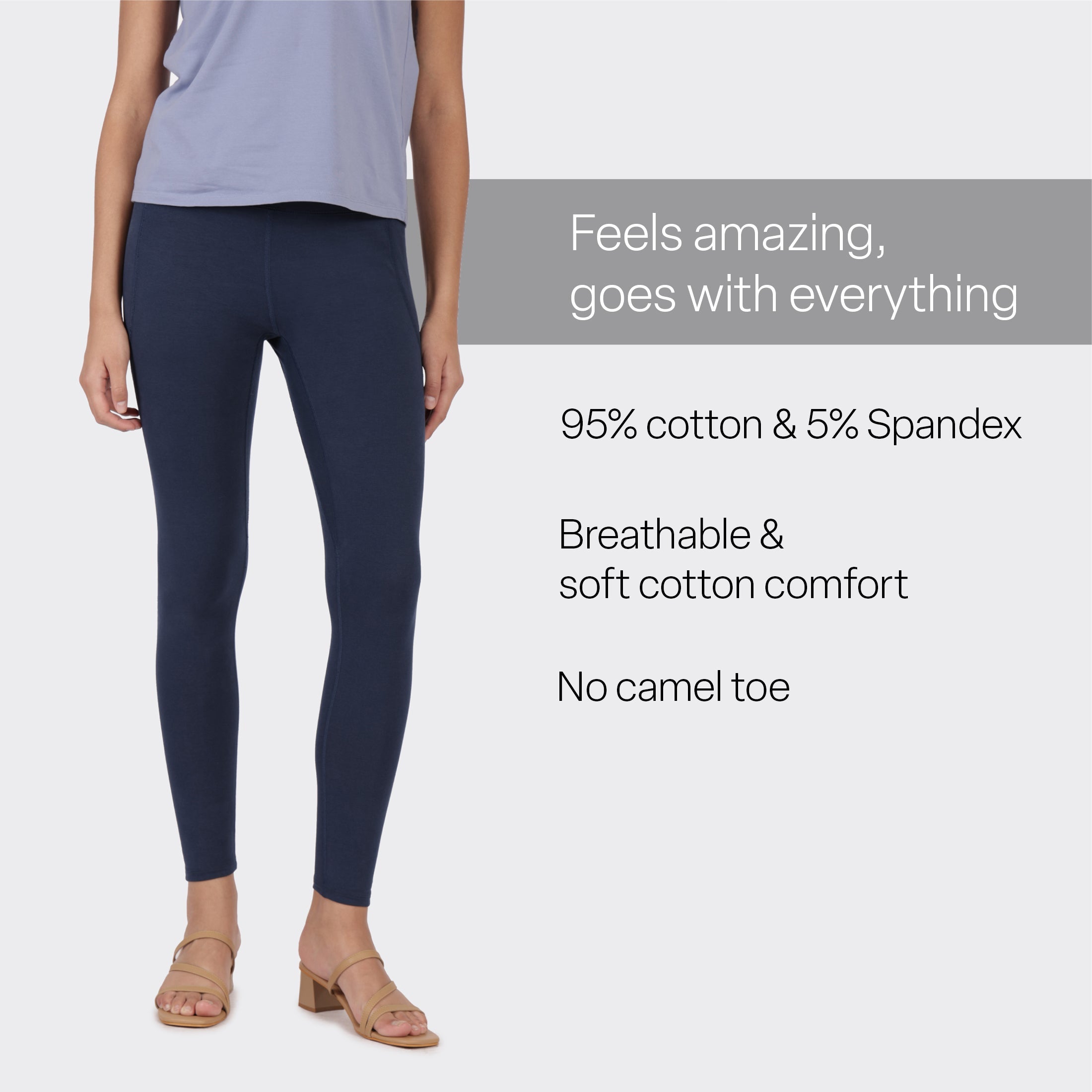 Groove-In Cotton Leggings - BlissClub