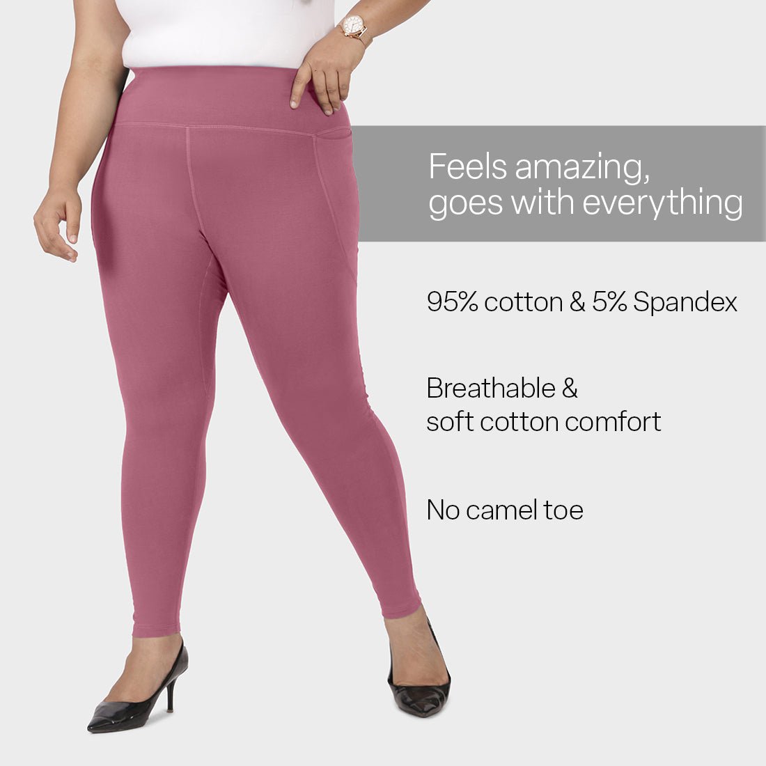 Groove-In Cotton Leggings - BlissClub