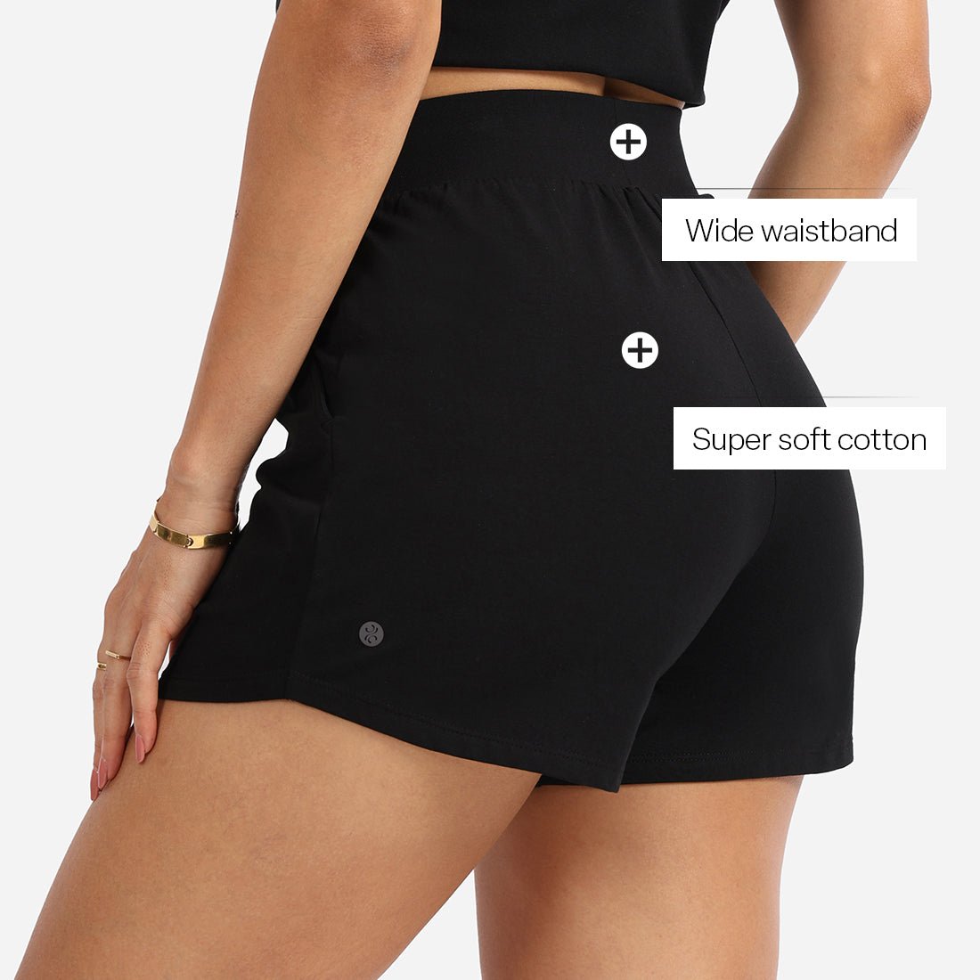 Groove-in Cotton Shorts - BlissClub