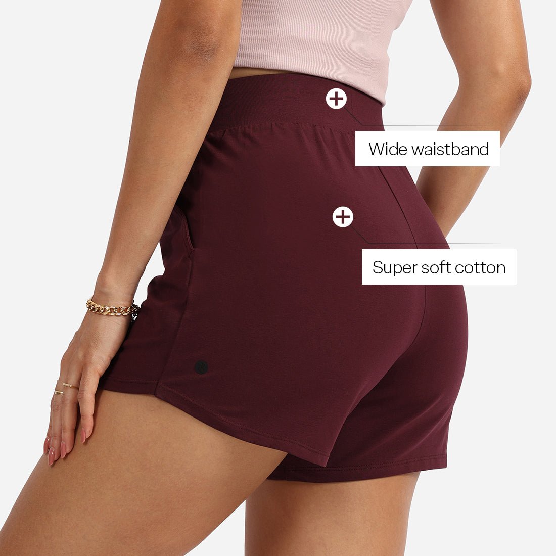 Groove-in Cotton Shorts - BlissClub