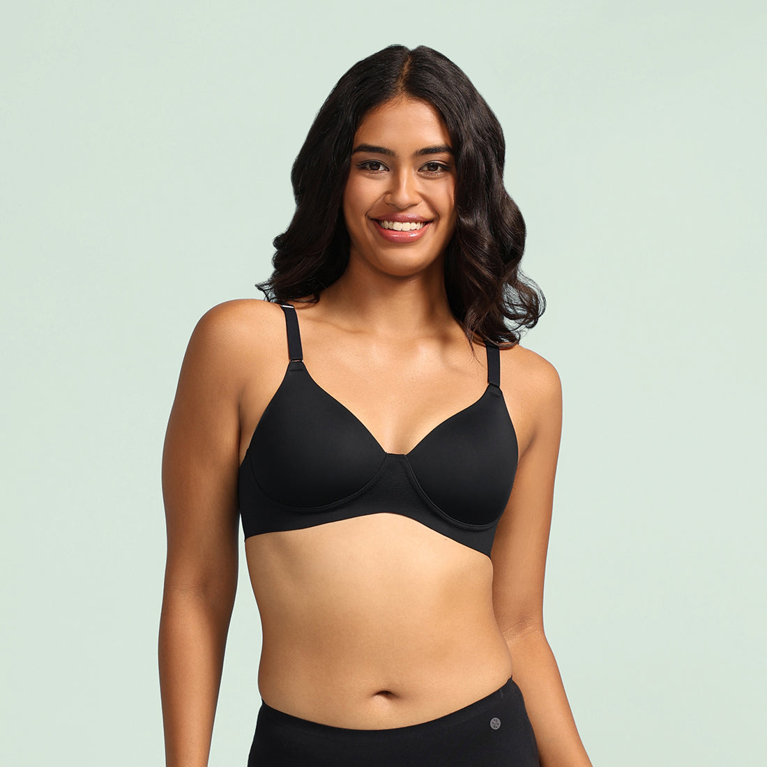 FreeDame Tri-Zone Wire-Free T-Shirt Bra