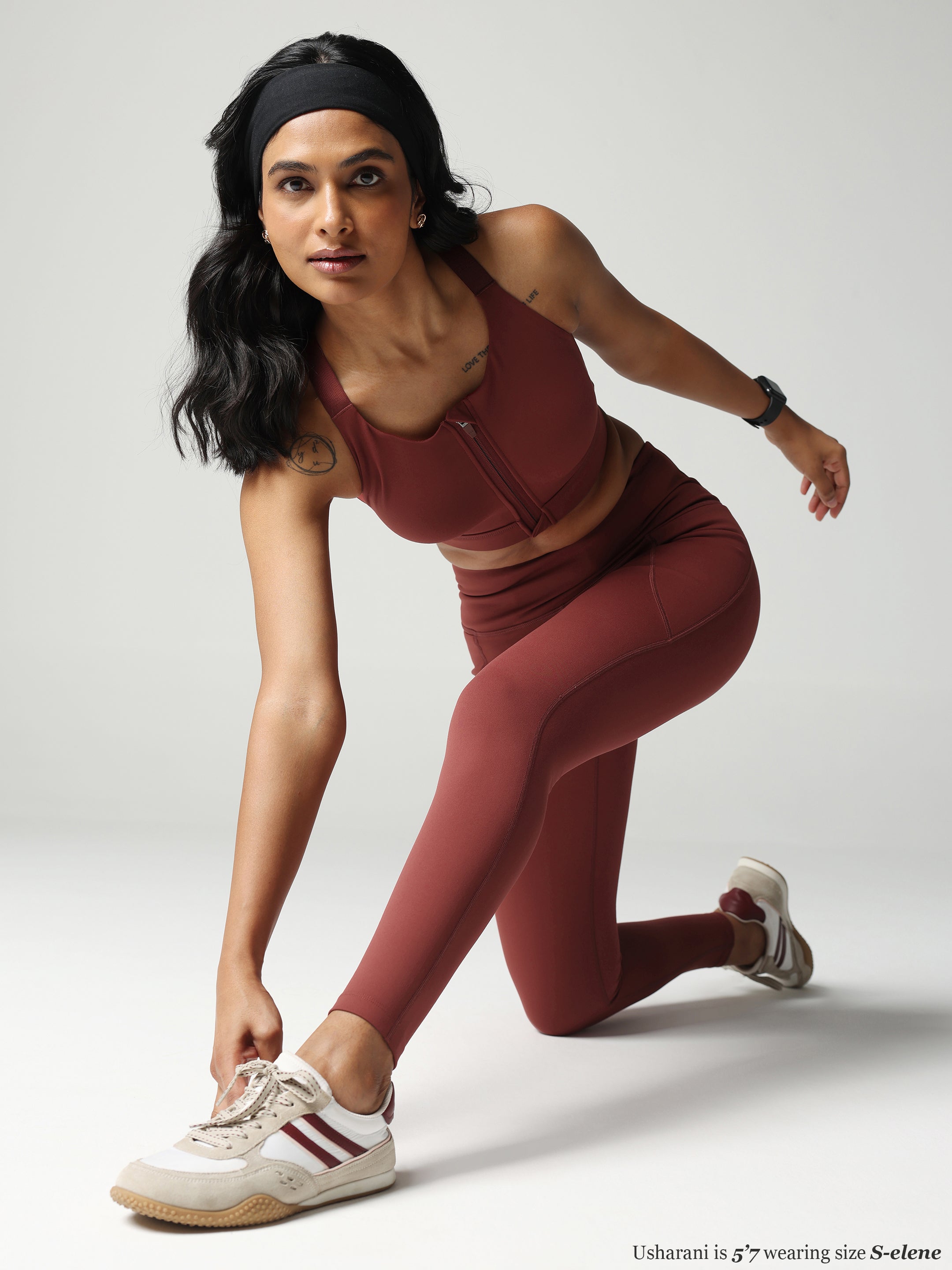 Zip-Up Sports Bra