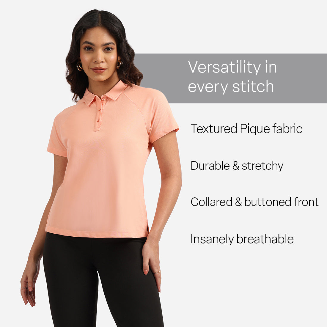 Classic Pique Buttoned Polo