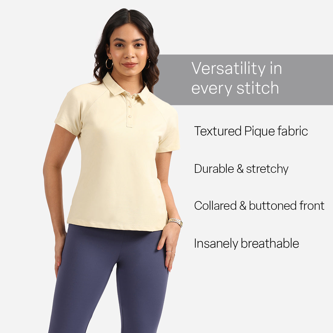 Classic Pique Buttoned Polo