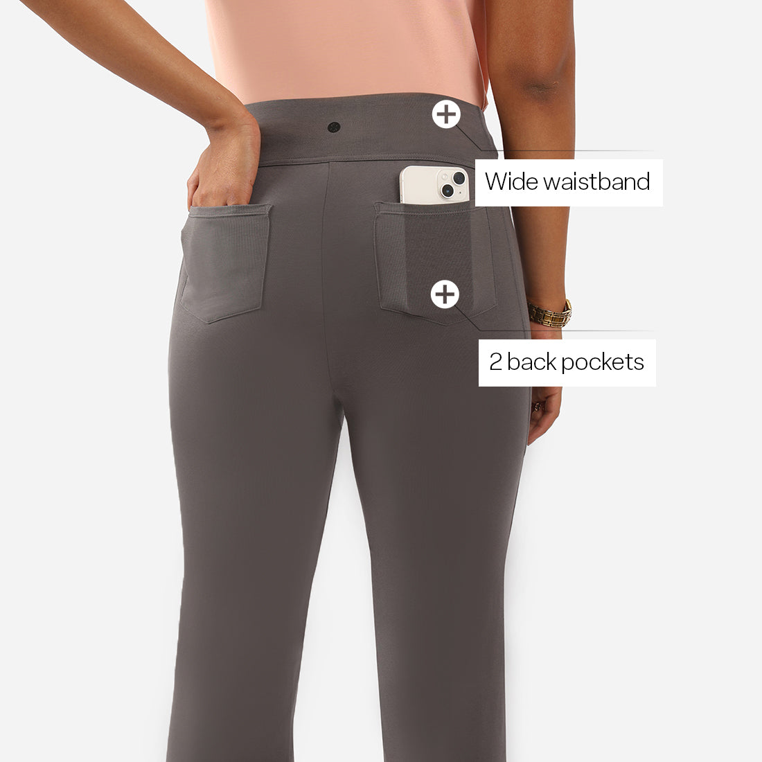 AM:PM Cotton Flare Pants Tall