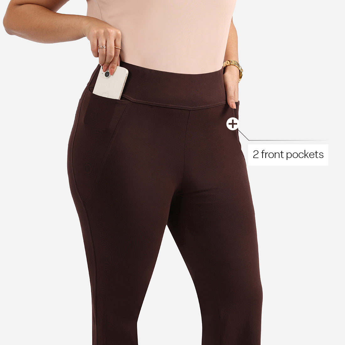 AM:PM Cotton Flare Pants Tall