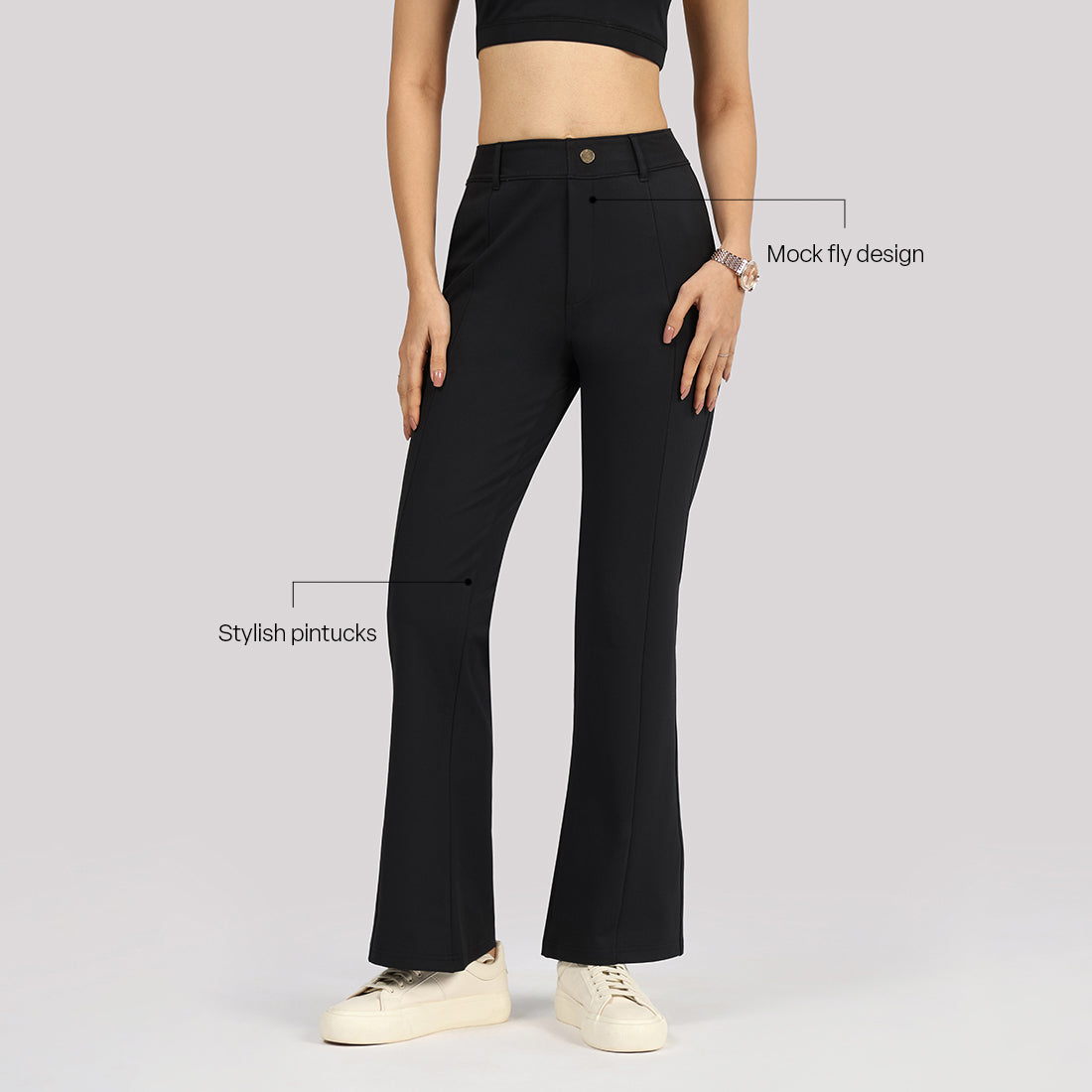 Ultimate Flared Tailored Trousers