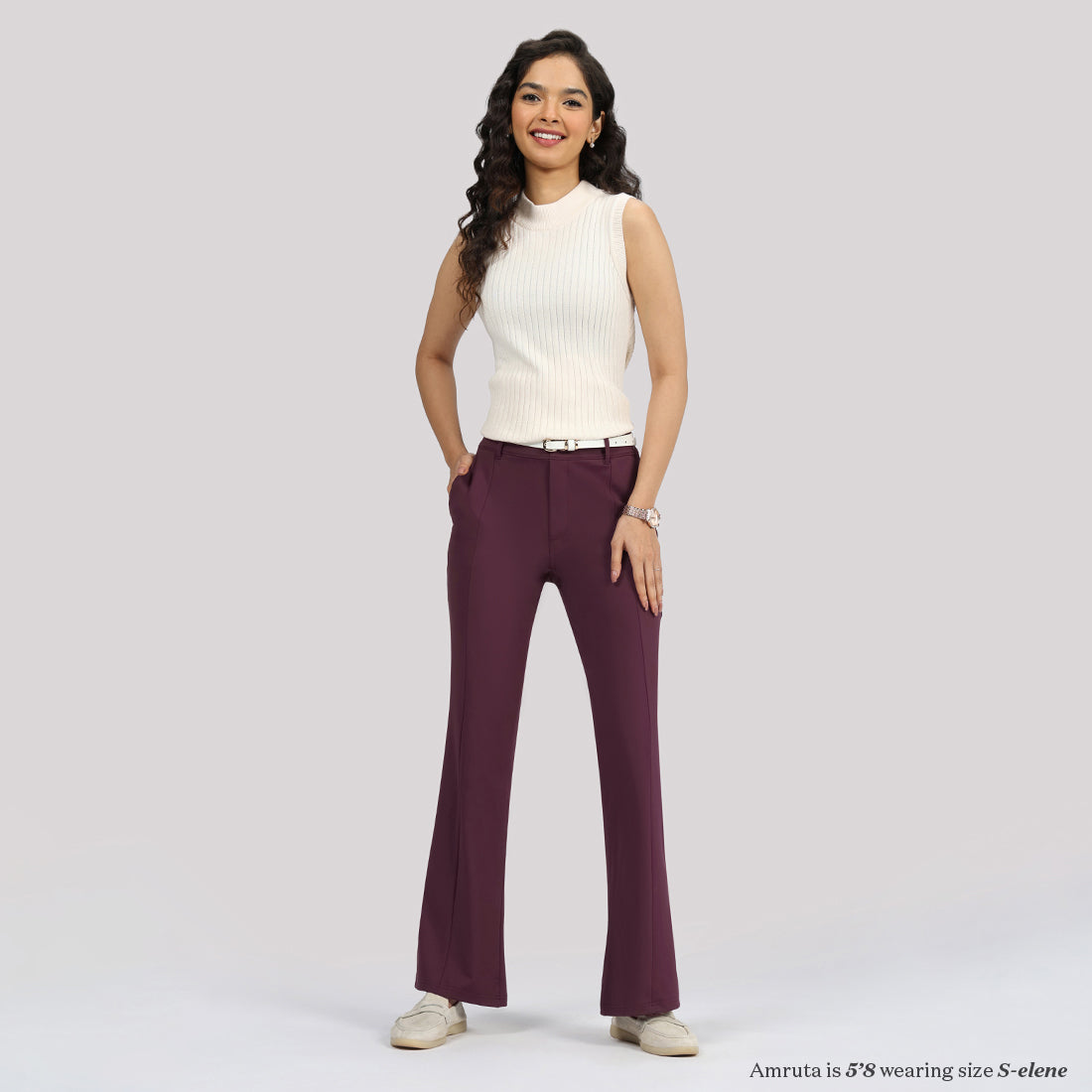 Ultimate Flared Tailored Trousers