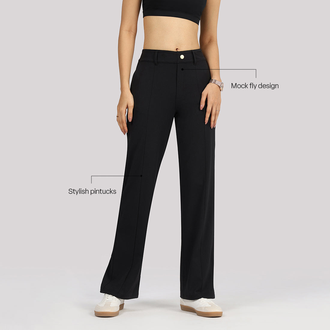 Ultimate Straight Tailored Trousers