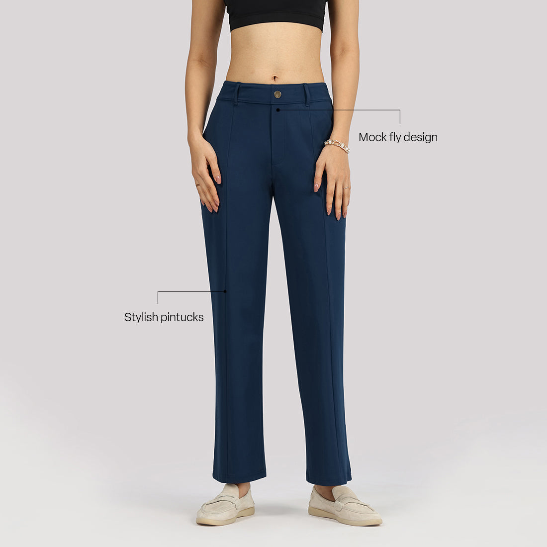 Ultimate Straight Tailored Trousers