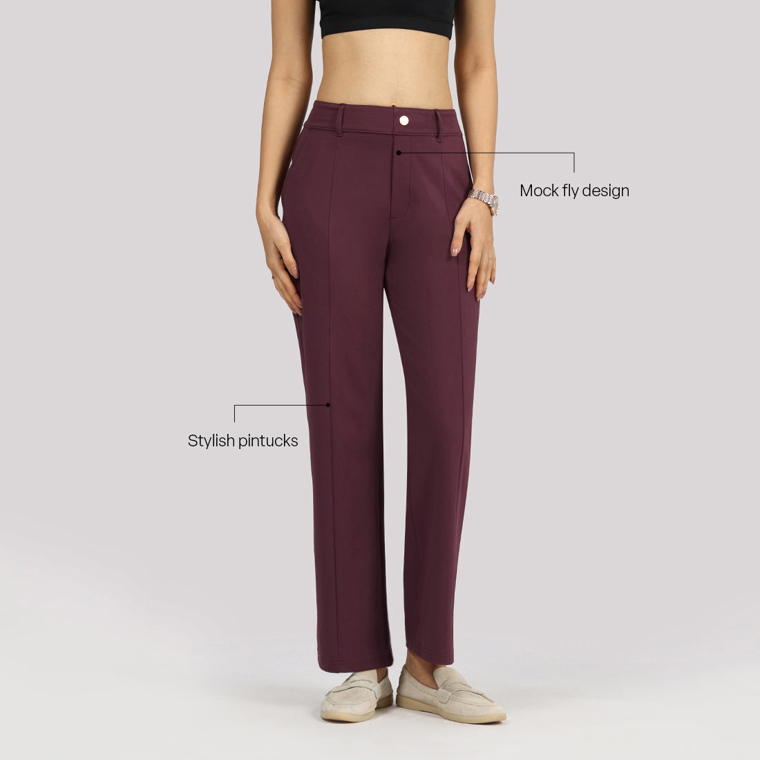 Ultimate Straight Tailored Trousers