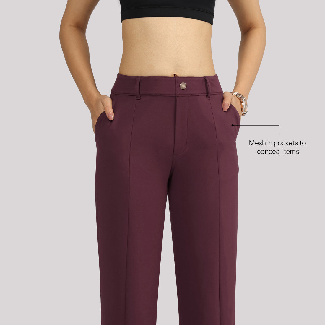 Ultimate Straight Tailored Trousers