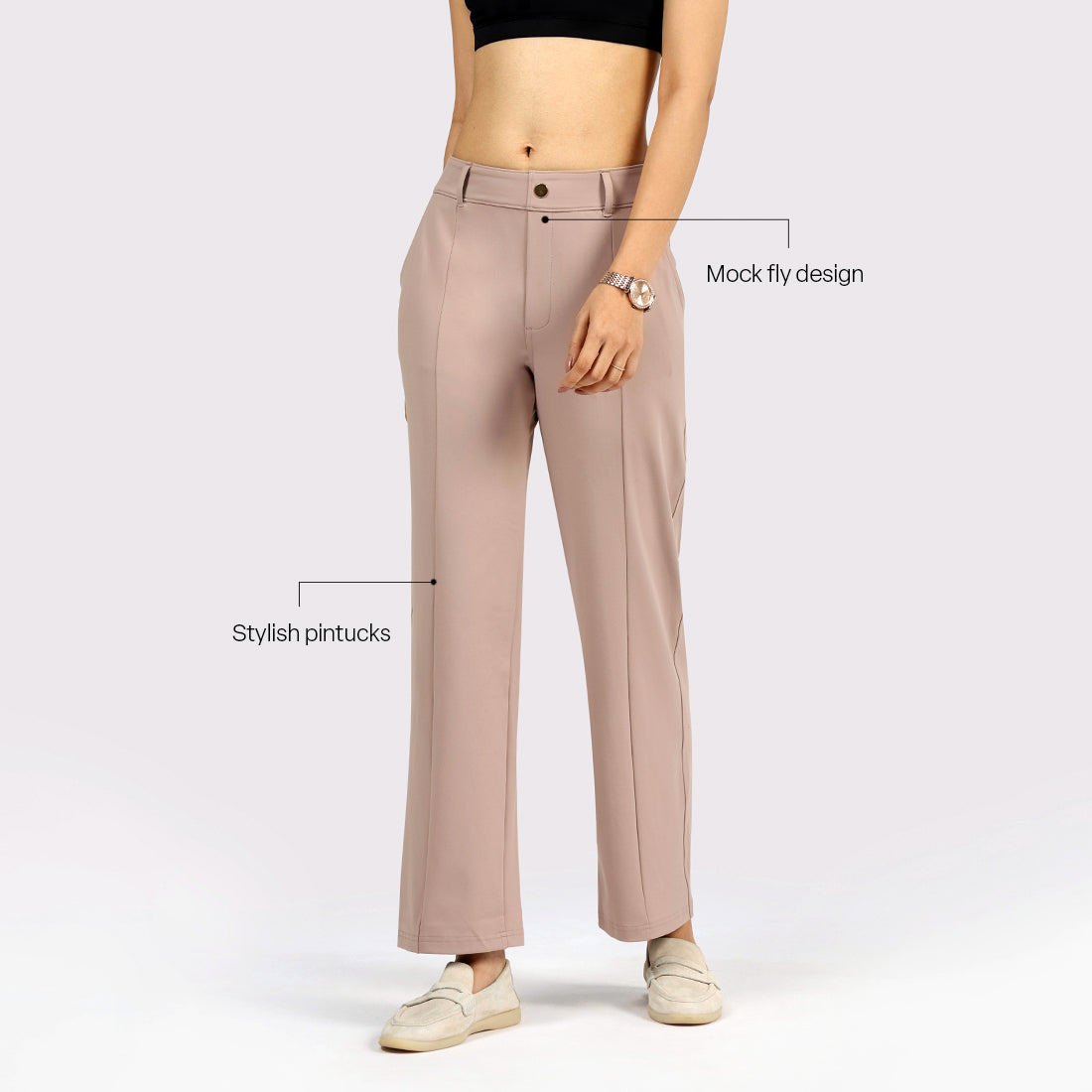 Ultimate Straight Tailored Trousers