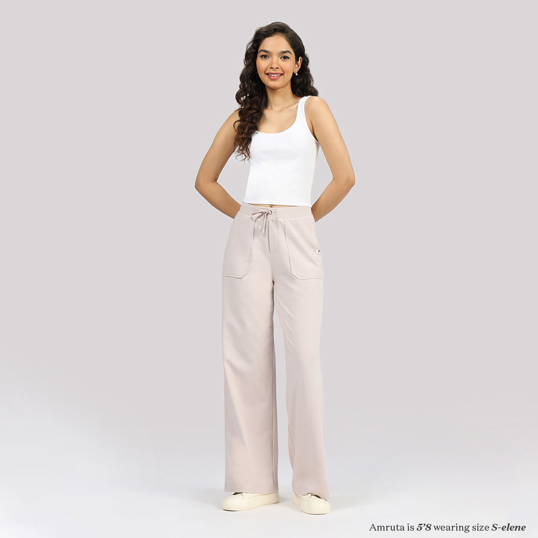Work-To-Wine Twill Drawstring Pants