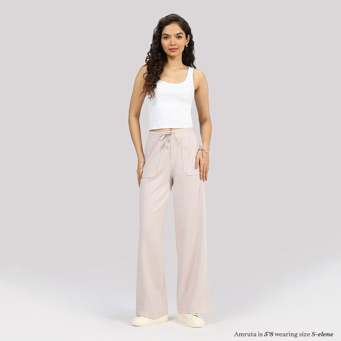 Work-To-Wine Twill Drawstring Pants