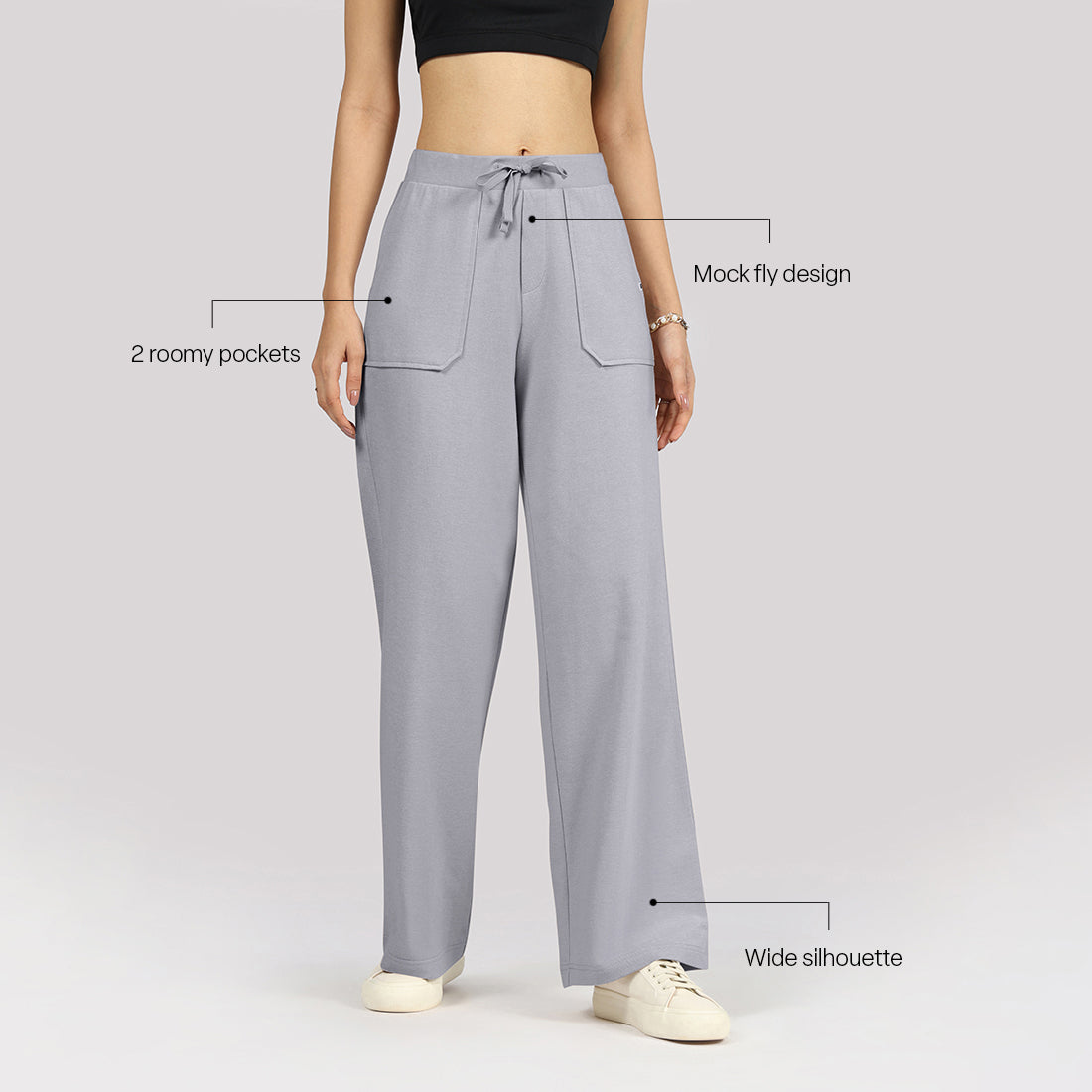 Work-To-Wine Twill Drawstring Pants