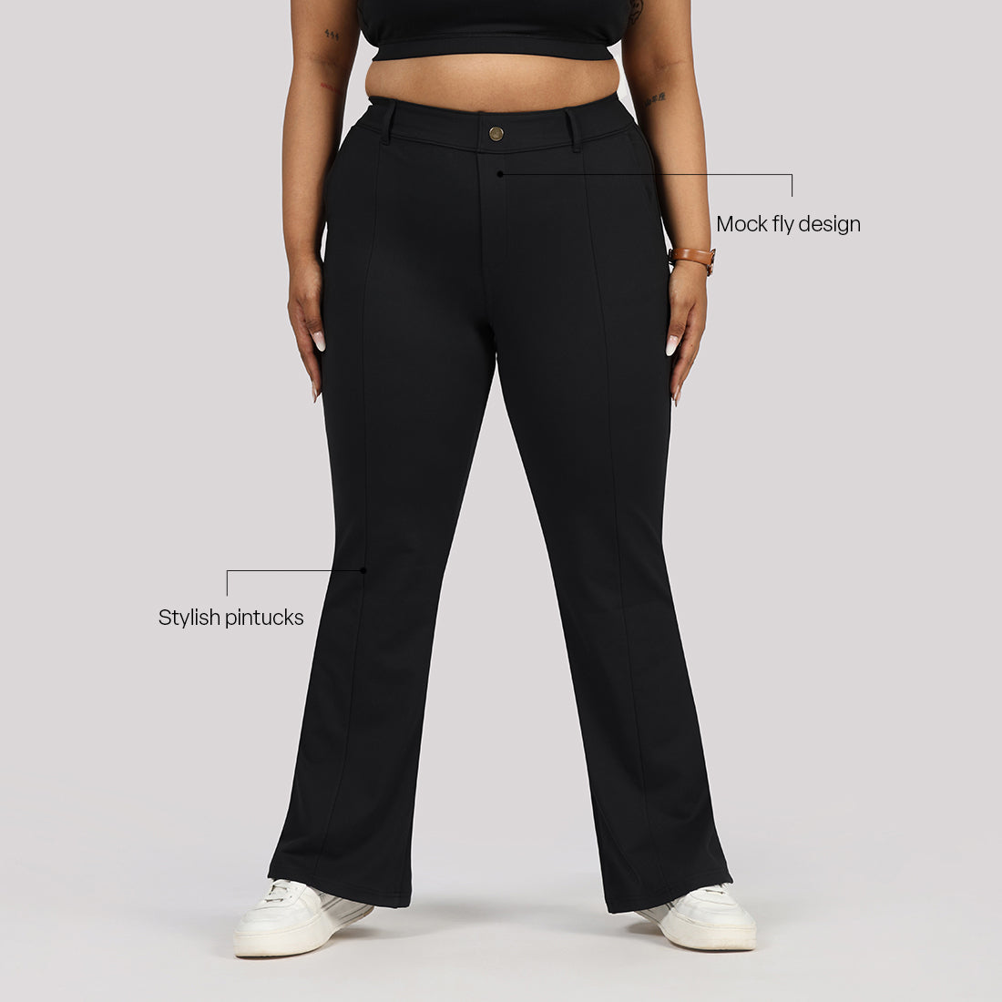 Ultimate Flared Tailored Trousers