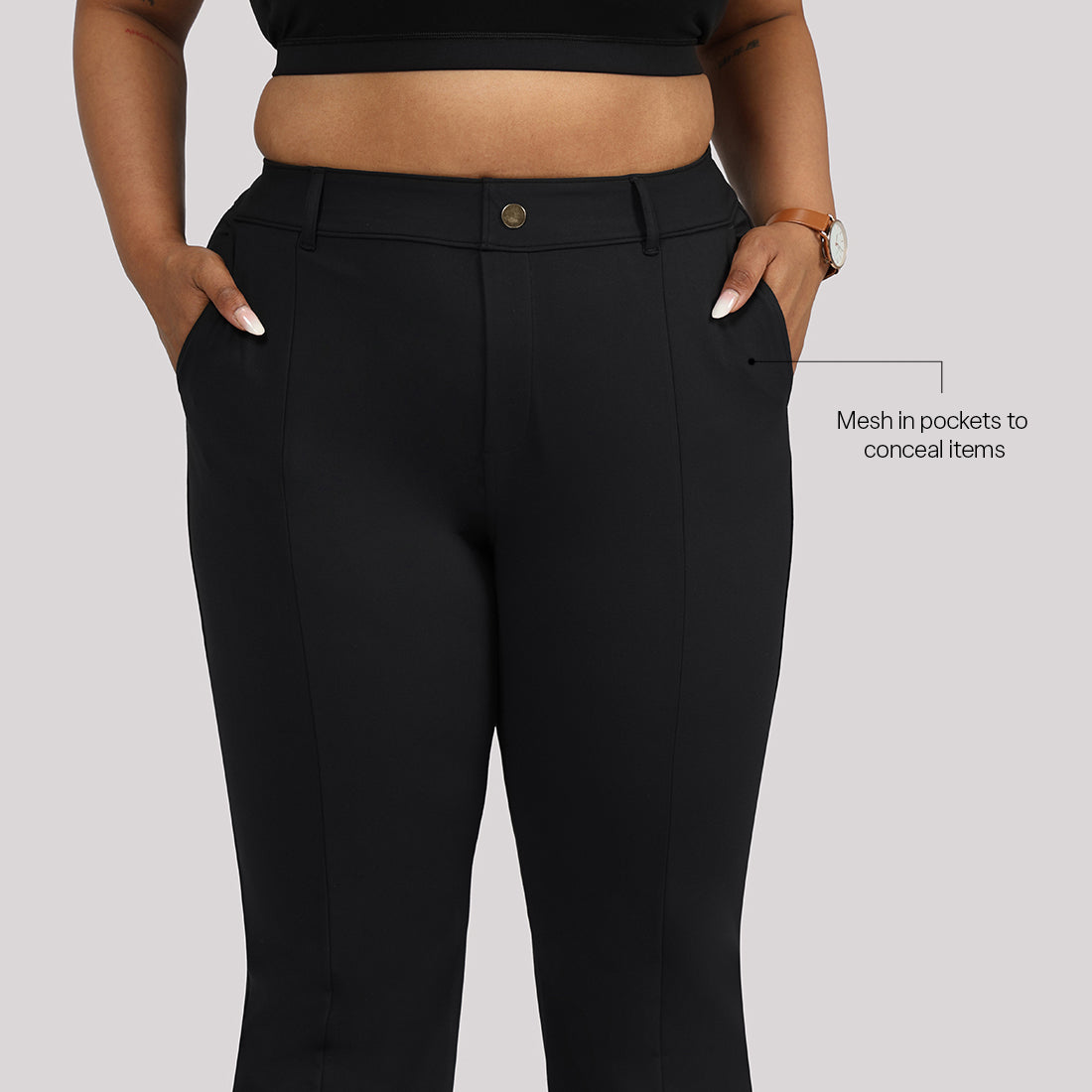 Ultimate Flared Tailored Trousers